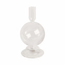 Glass Bubble Taper Candle Holder, 4 Colors