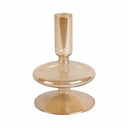 Vintage Glass Taper Candle Holder