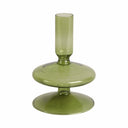 Vintage Glass Taper Candle Holder