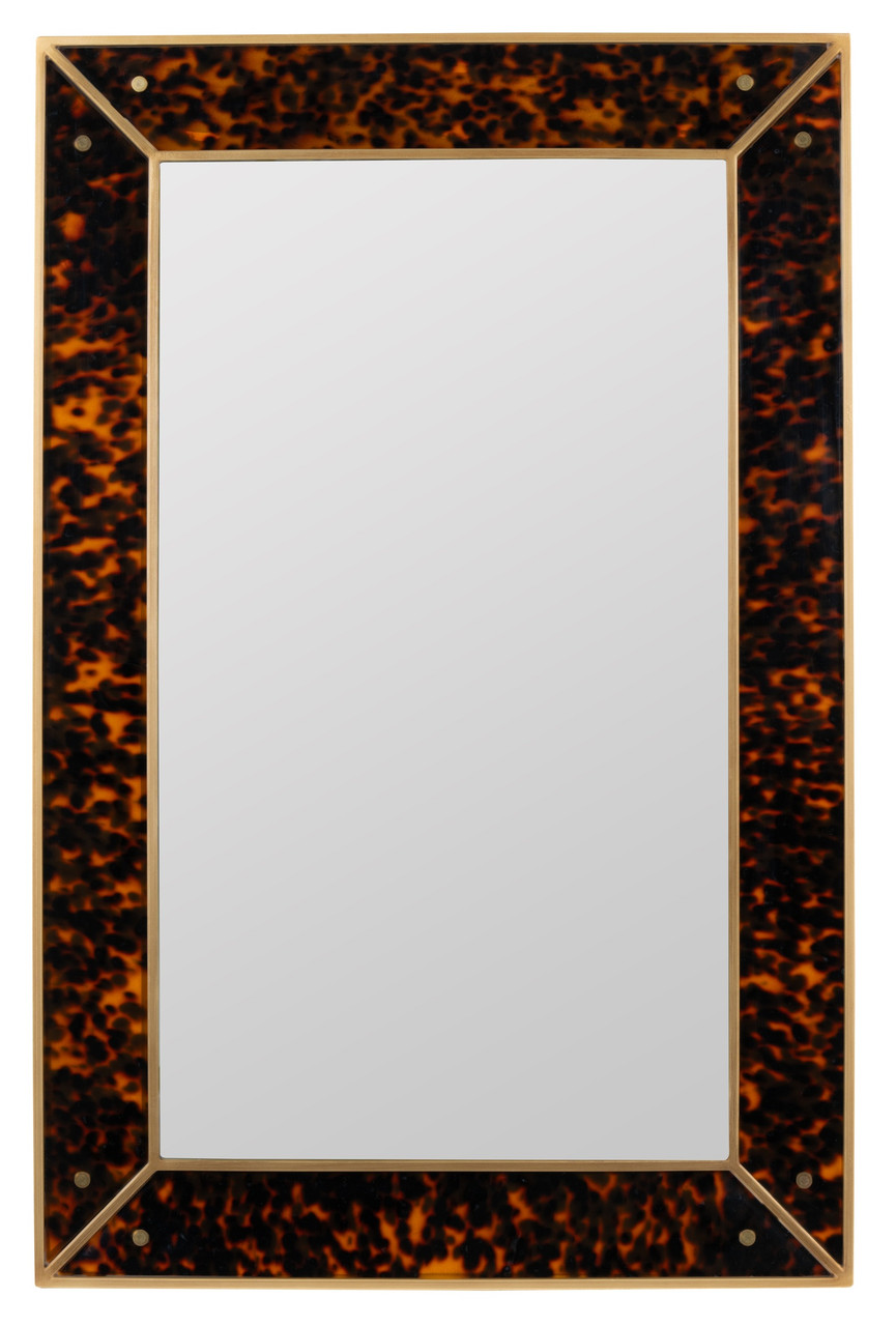 Tortoiseshell Statement Wall Mirror