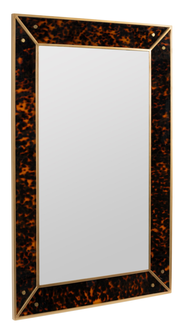 Tortoiseshell Statement Wall Mirror