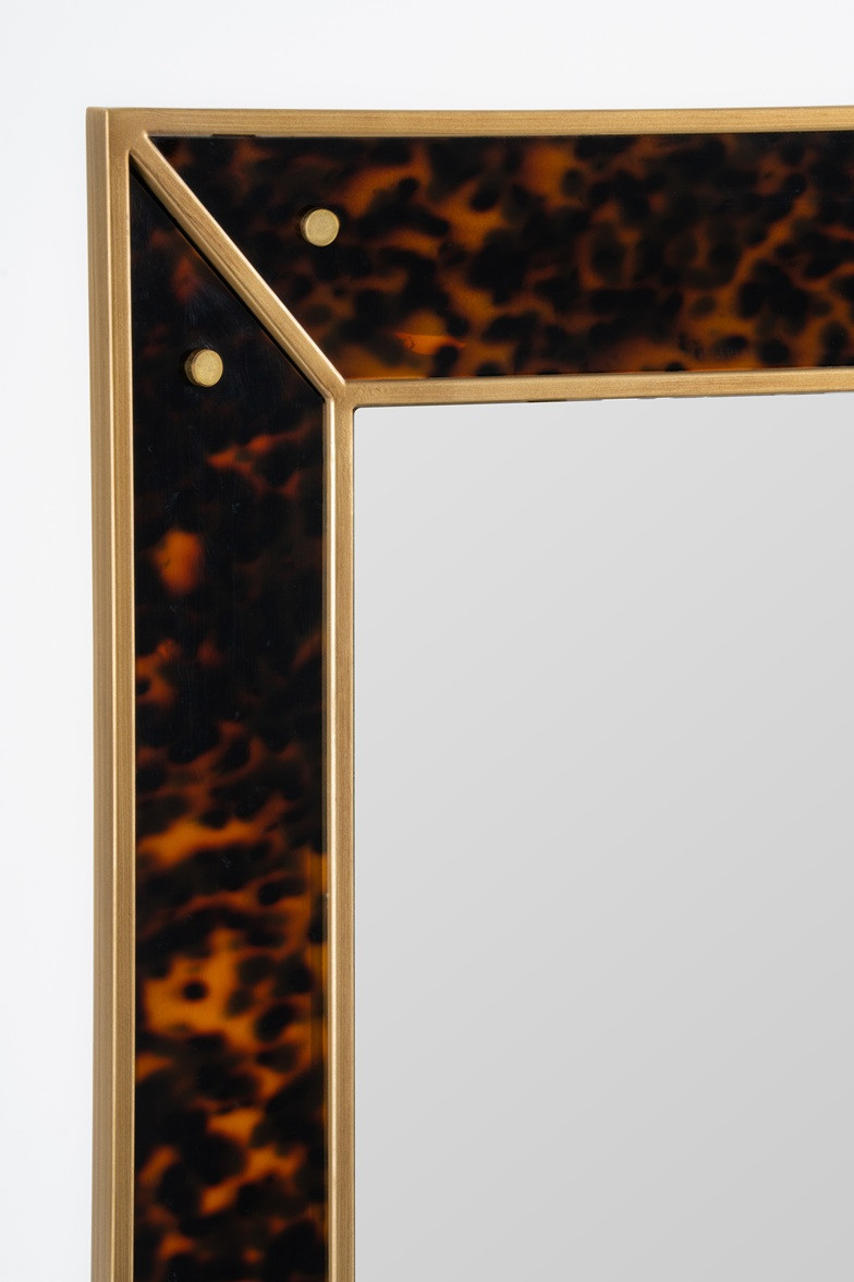 Tortoiseshell Statement Wall Mirror