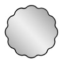 Petal Edge Round Wall Mirror