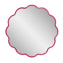 Petal Edge Round Wall Mirror