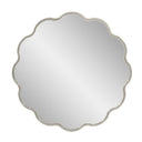 Petal Edge Round Wall Mirror