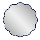 Petal Edge Round Wall Mirror