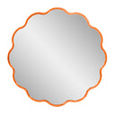 Petal Edge Round Wall Mirror