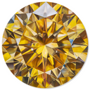 Gemstone Glossy Acrylic Wall Art - Round Shape