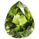 Gemstone Glossy Acrylic Wall Art - Pear Shape