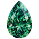 Gemstone Glossy Acrylic Wall Art - Pear Shape