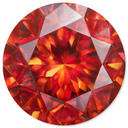 Gemstone Glossy Acrylic Wall Art - Round Shape