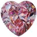 Gemstone Glossy Acrylic Wall Art - Heart Shape