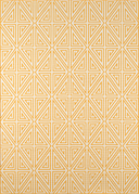 Ikoyi Collection Geometric Handloomed Wool Area Rug