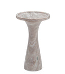 Marble Pedestal Accent Table