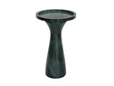 Marble Pedestal Accent Table