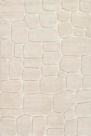 Sculpted Cobblestone Organic Area Rug