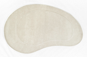 Kidney Bean Shape Area Rug