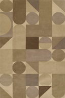 Multi Geometric Area Rug