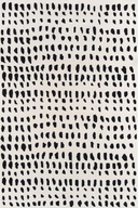 Vivid Dots Pattern Hand-Tufted Wool Area Rug