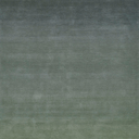Ombre Blue-to-Grey Hand-Knotted Viscose Area Rug