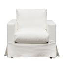 Serena Slipcover Linen Chair