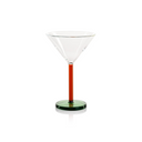 Flamingo Stemmed Martini Glass
