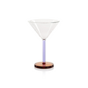 Flamingo Stemmed Martini Glass