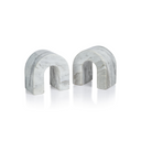 Arch Shape Marble Bookends
