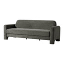 Lucca Curved Chenille Sofa