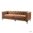 Siena 84" Vegan Leather Sofa