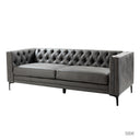 Siena 84" Vegan Leather Sofa