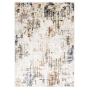 Egypt Brown Painterly Distressed Area Rug
