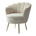 Blossom Seashell Barrel Chair, Set of 2