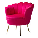 Blossom Seashell Barrel Chair, Set of 2