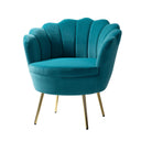 Blossom Seashell Barrel Chair, Set of 2