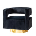 Giselle Swivel Barrel Chair, Set of 2