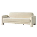 Lucca Curved Chenille Sofa