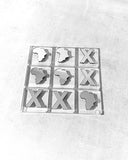 Africa Luxury Tic Tac Toe Game Board – Acrylic Coffee Table Décor